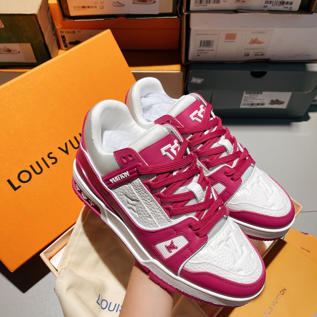 Women L*ouis V*uitton Top Sneakers