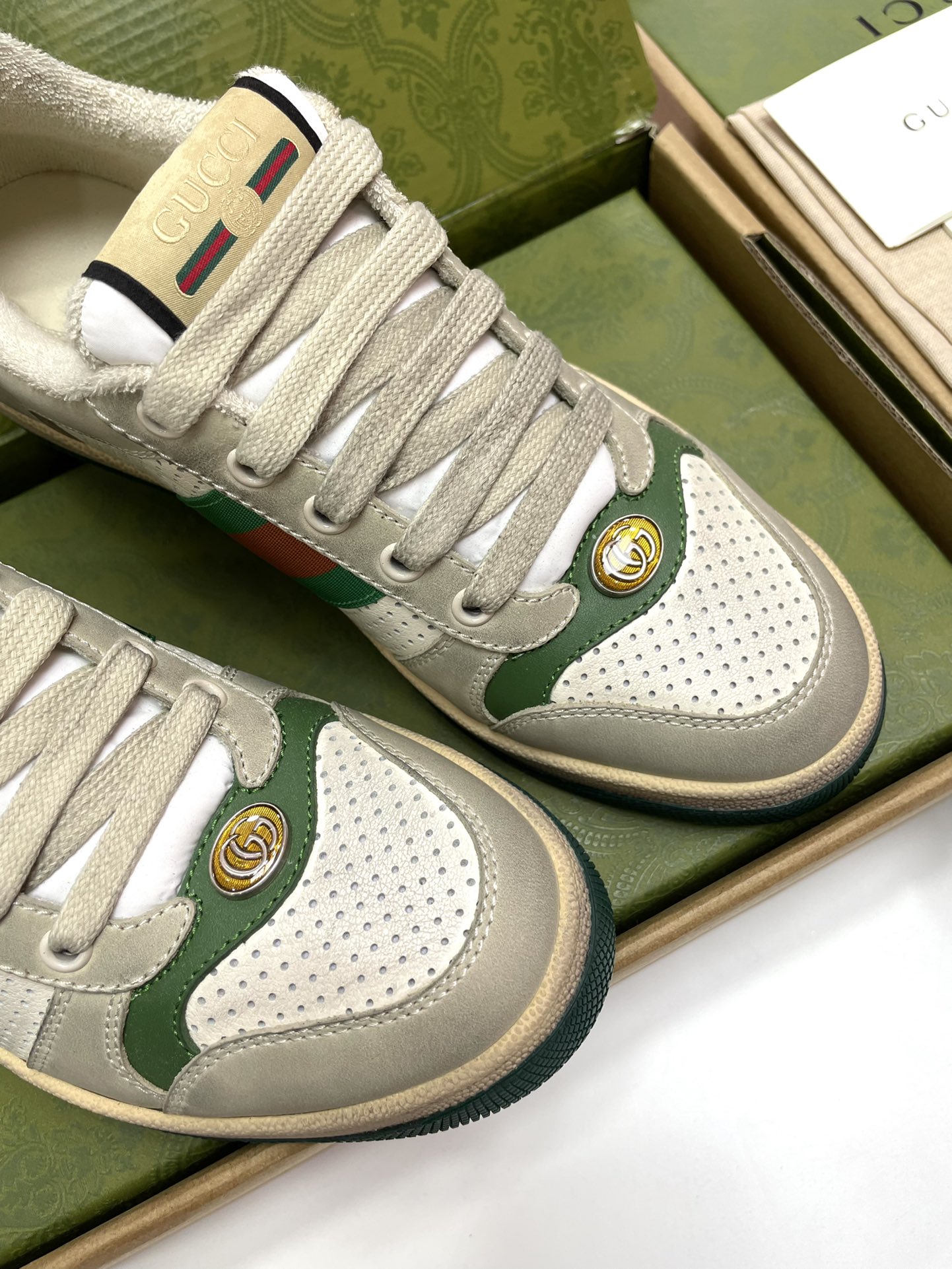 Men Women G*ucci Top Sneaker