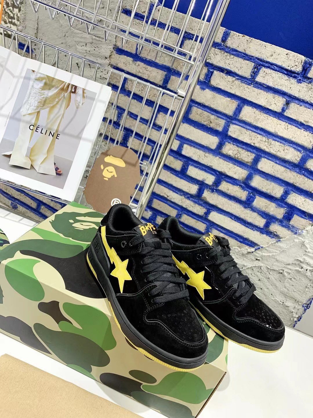 Men Women B*ape Top Sneaker