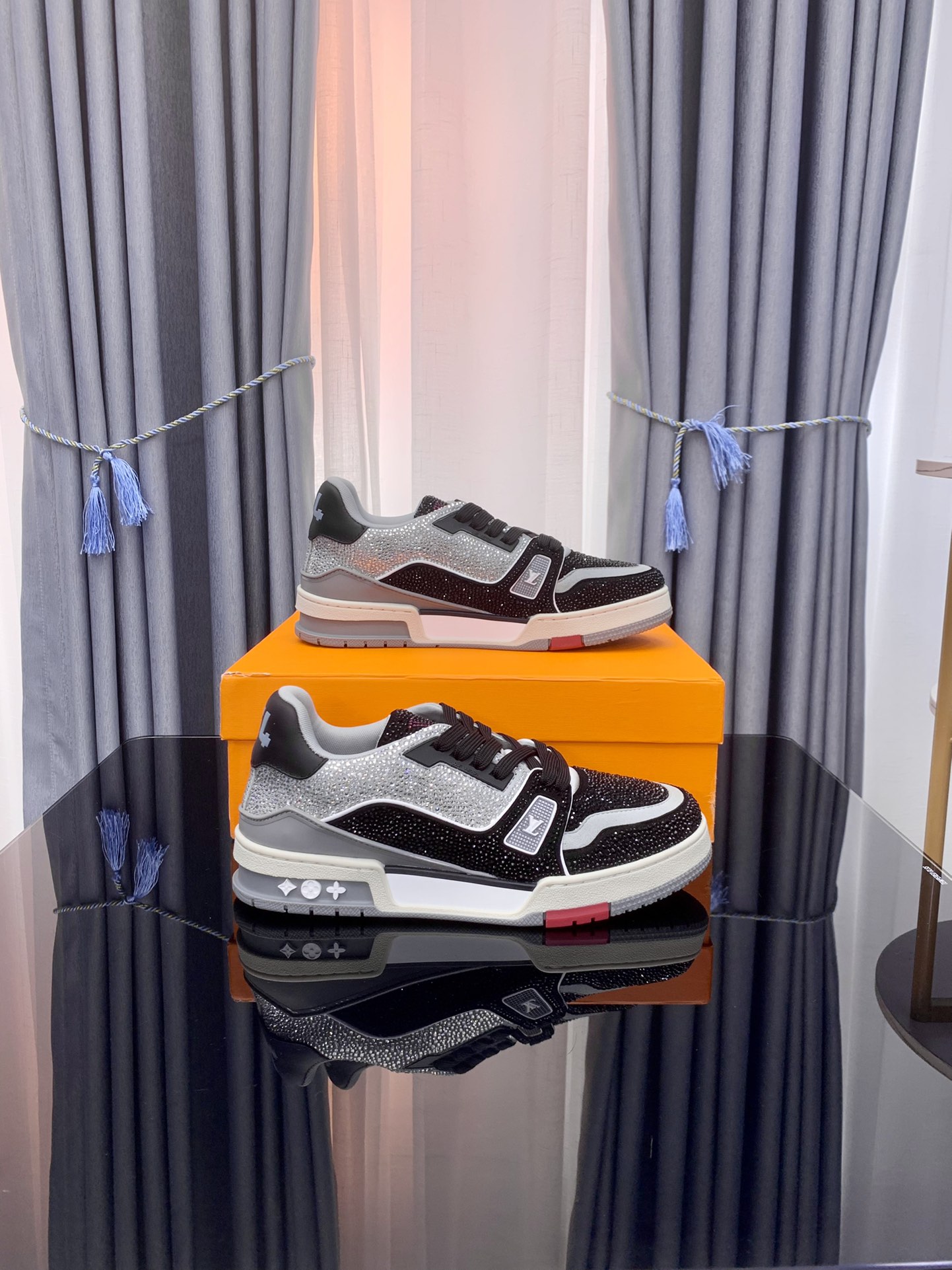 Men Women L*ouis V*uitton Top Sneakers