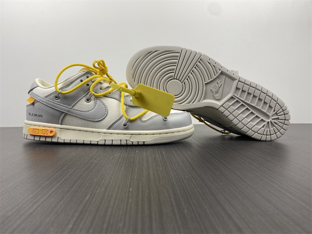 from O*ff-W*hite x Nike Dunk Low