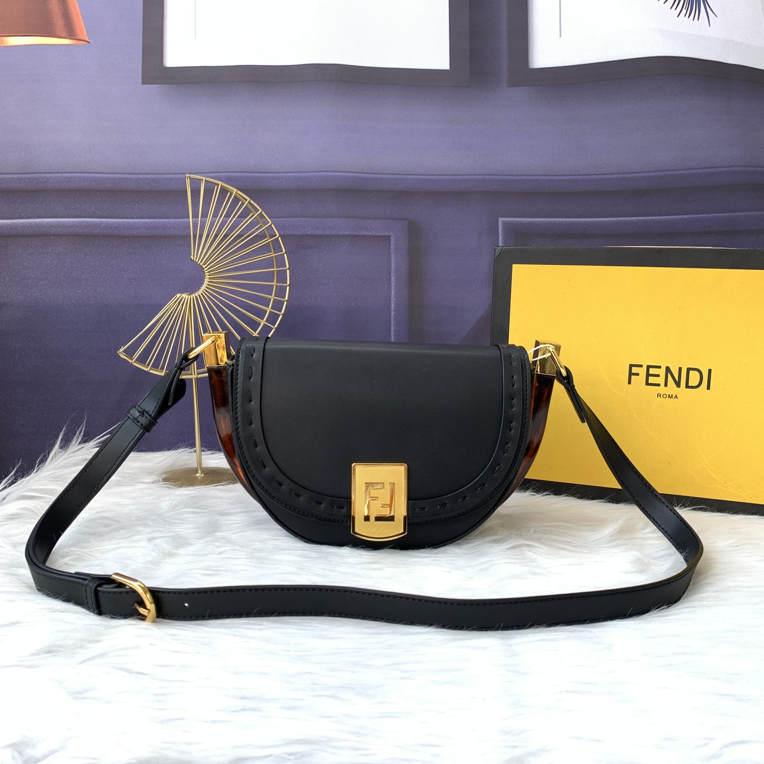 F*endi Top Bag 21*14*9cm