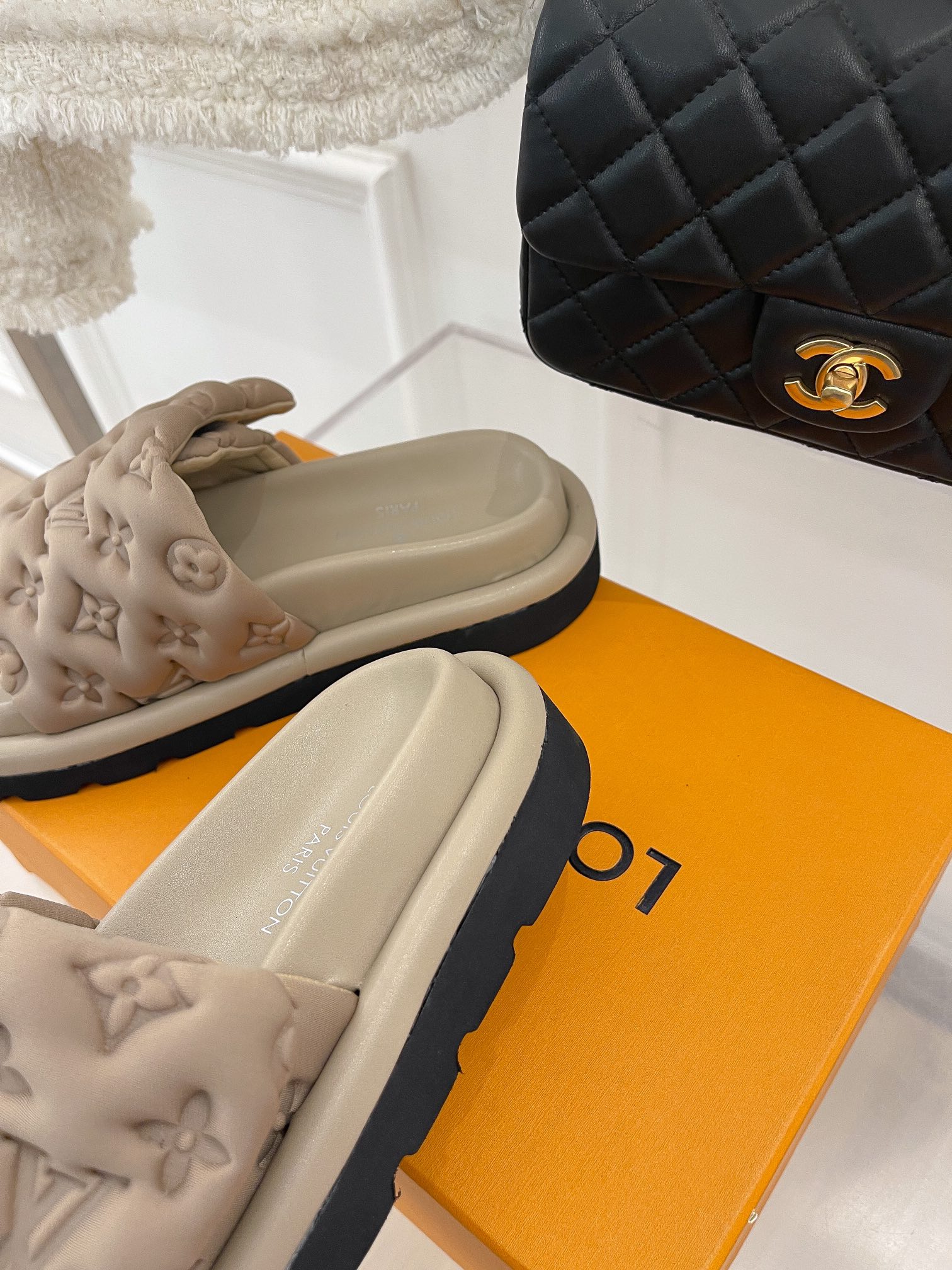 Men Women L*ouis V*uitton Top Sandals