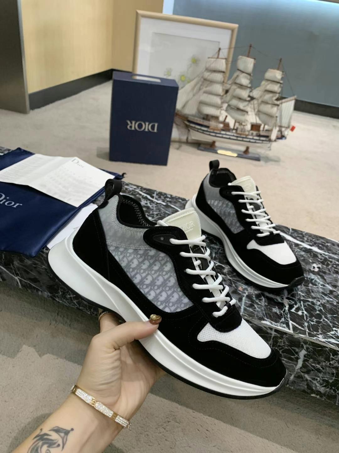 Men Women D*ior Top Sneaker