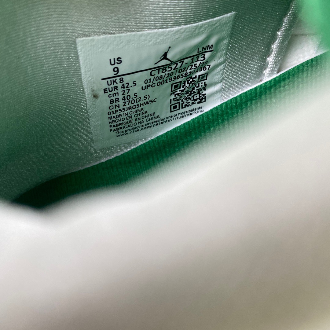 Air Jordan 4 Retro Metallic Green CT8527-113