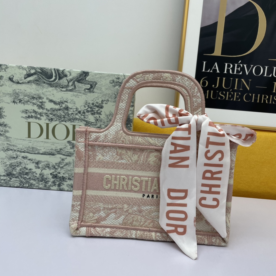 D*ior Bag Top Quality 22.5*24.*8cm