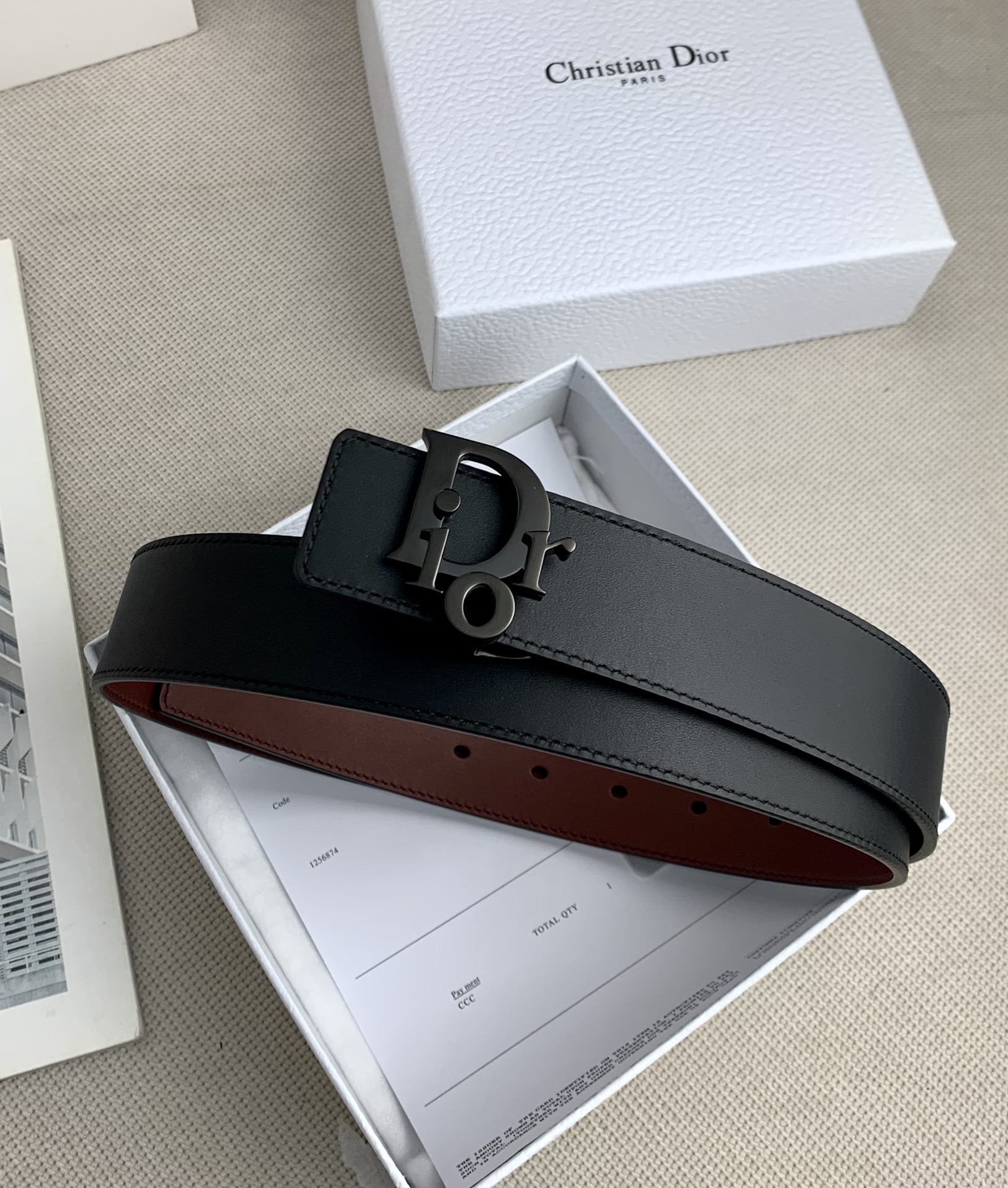 D*ior Belts Top Quality 35MM