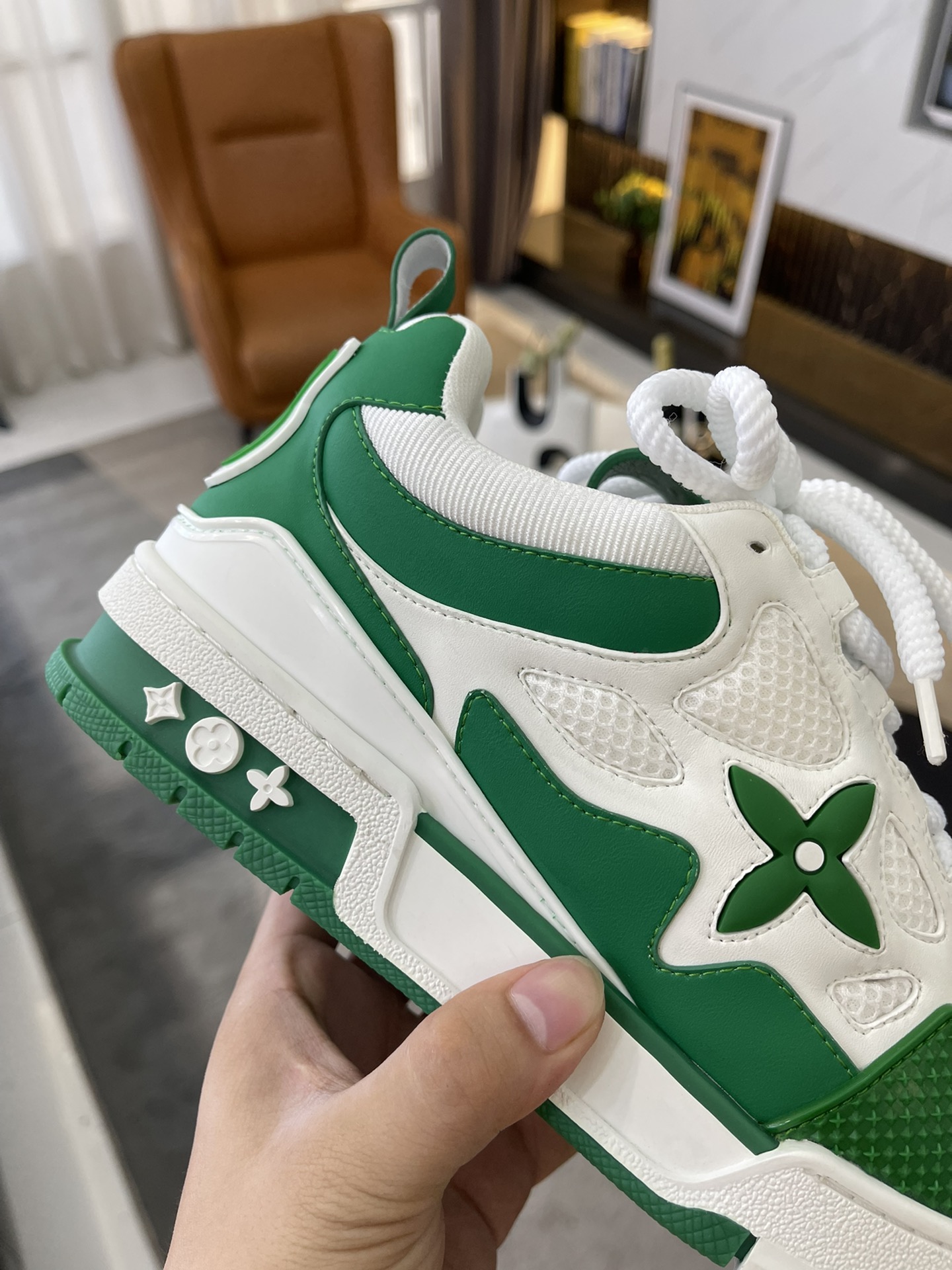 Men Women L*ouis V*uitton Top Sneakers