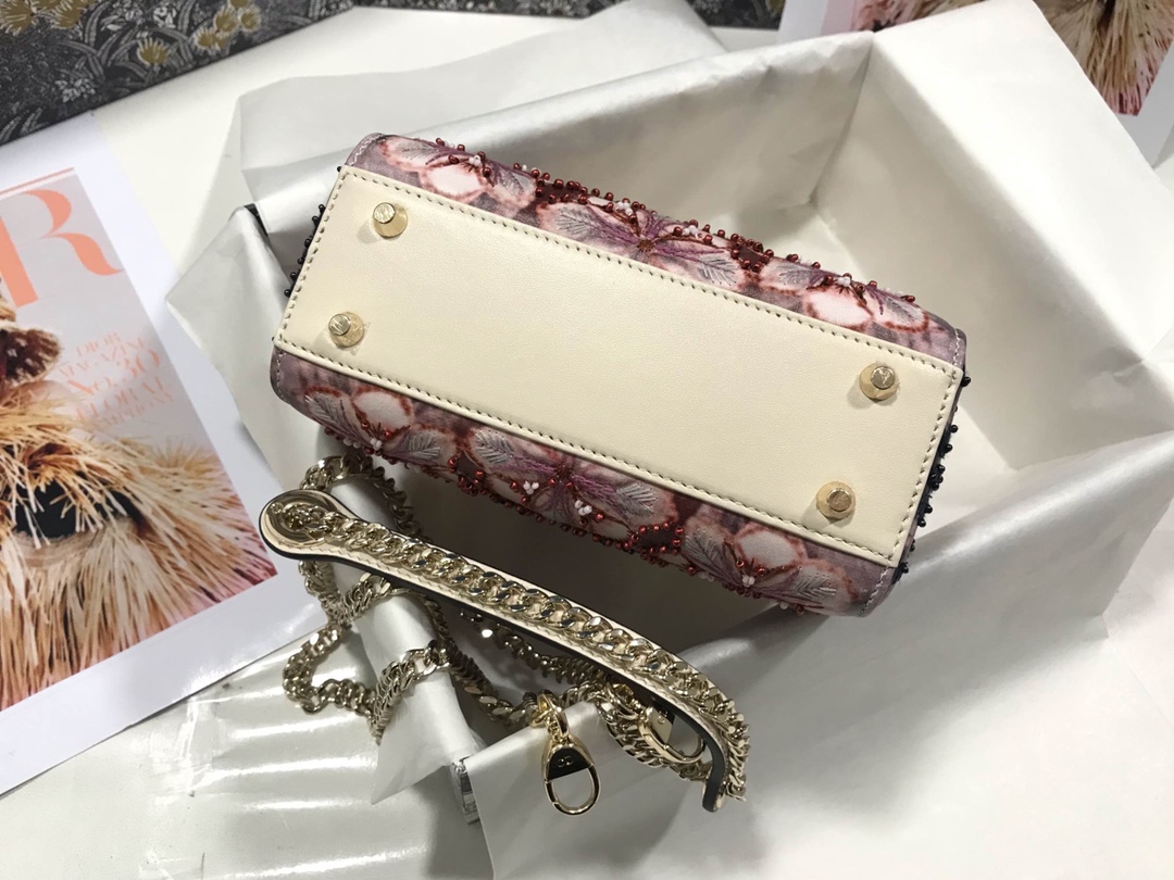 D*ior Top Bag 17*15*7cm