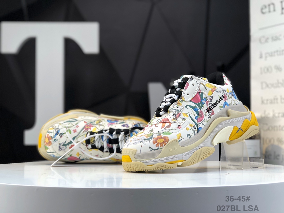 Men Women B*alenciaga G*ucci Top Sneakers