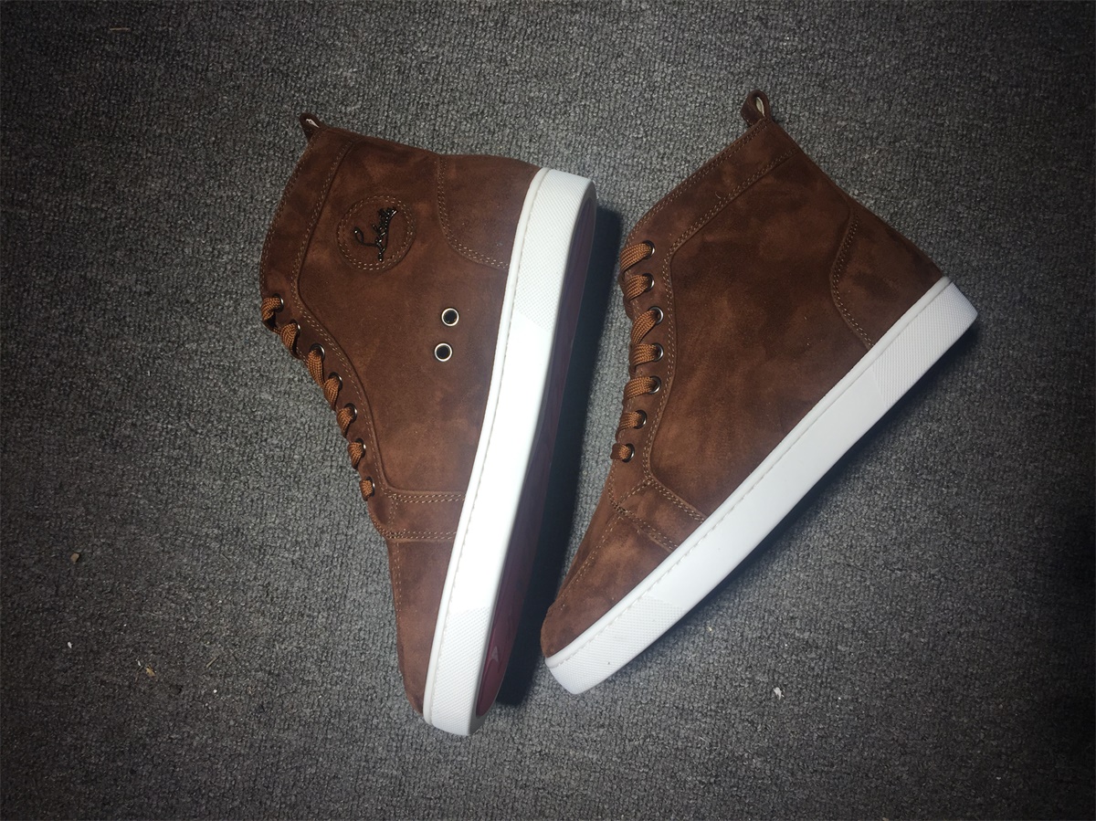 C*ristian L*uboutin Suede Leather Sneaker