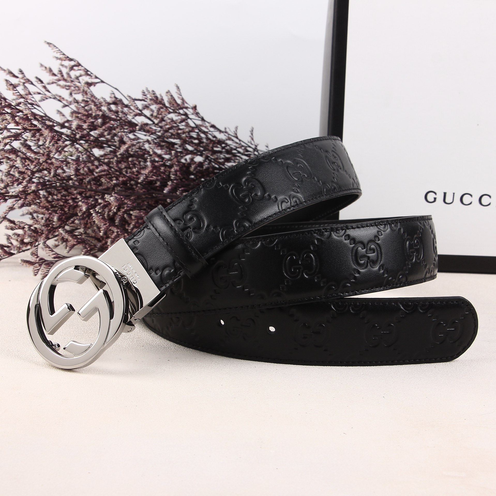 G*ucci Belts Top Version 35MM