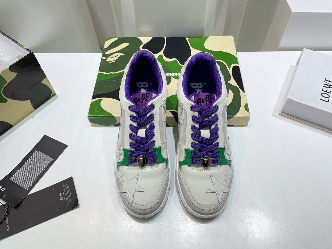 Men Women B*ape Top Sneaker