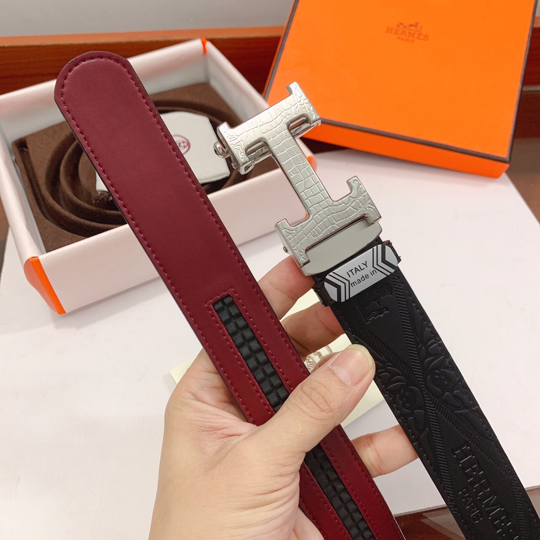 H*ermes Belts Top Quality 34MM