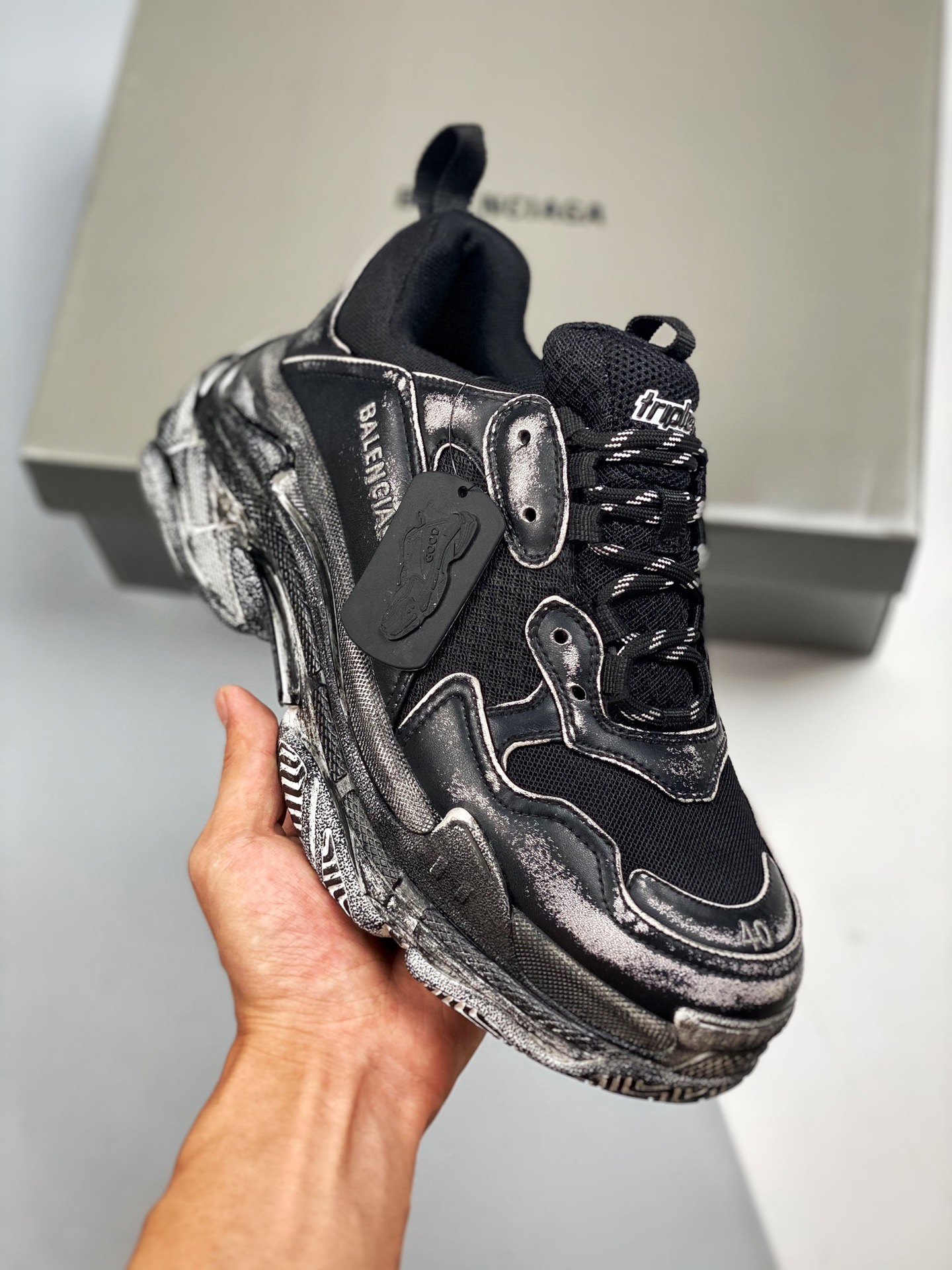 Men Women B*alenciaga Top Sneakers