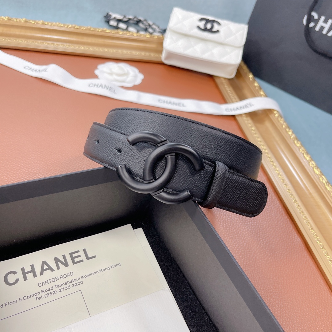 C*hanel Belts Top Quality 3.0cm
