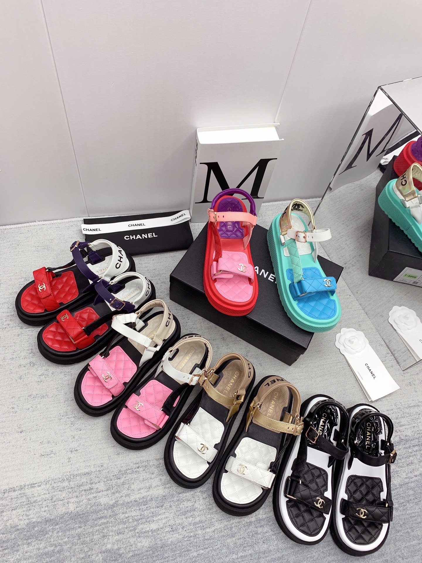 Women C*hanel Top Sandals