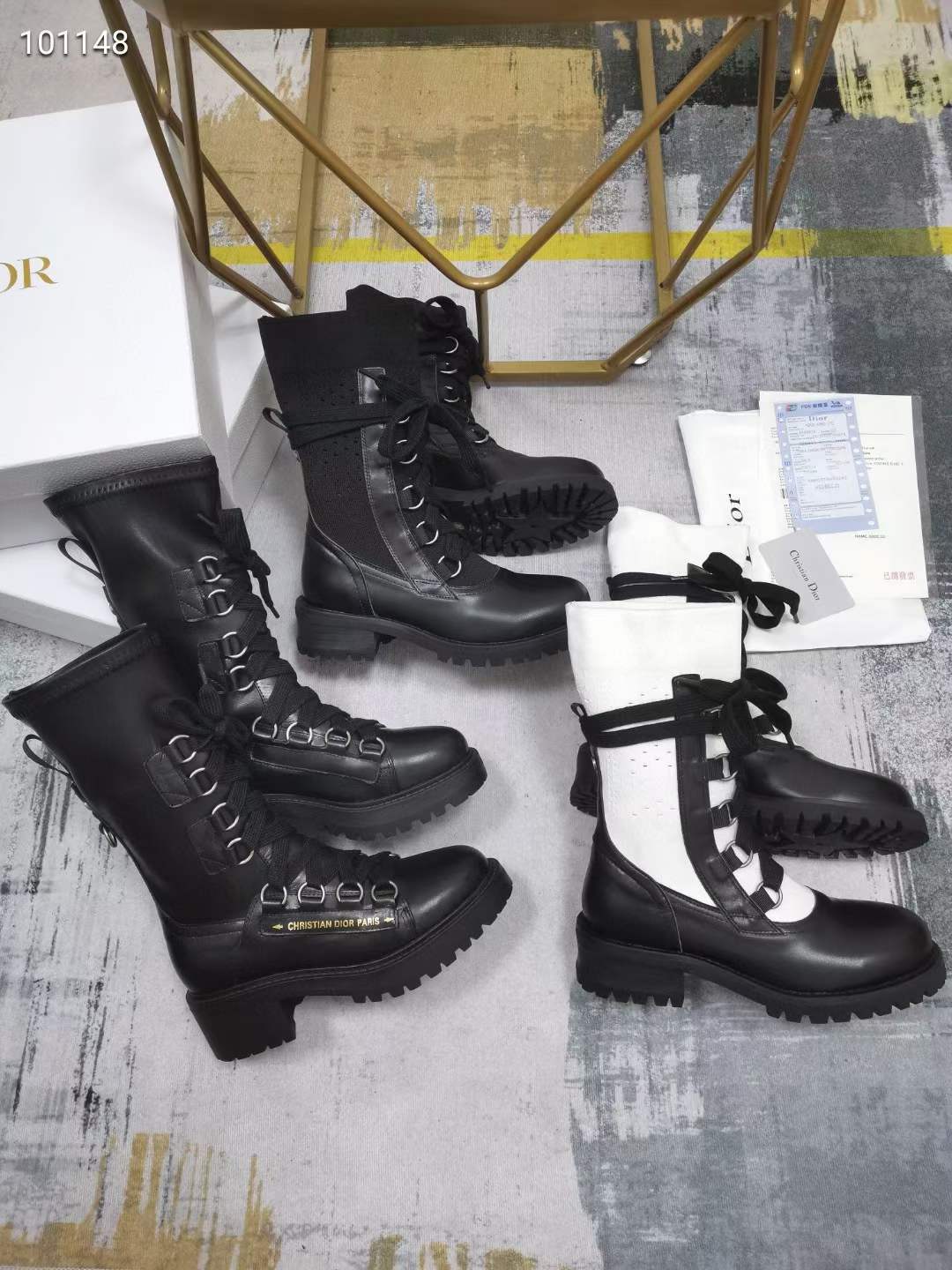 Women D*ior Top Sneakers