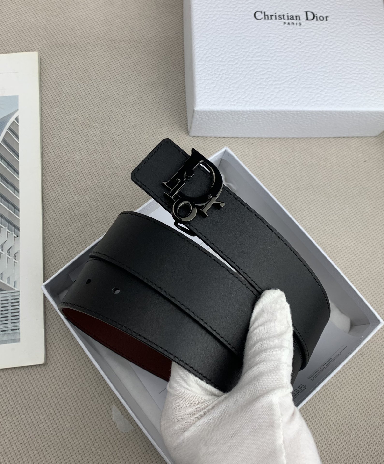 D*ior Belts Top Quality 35MM