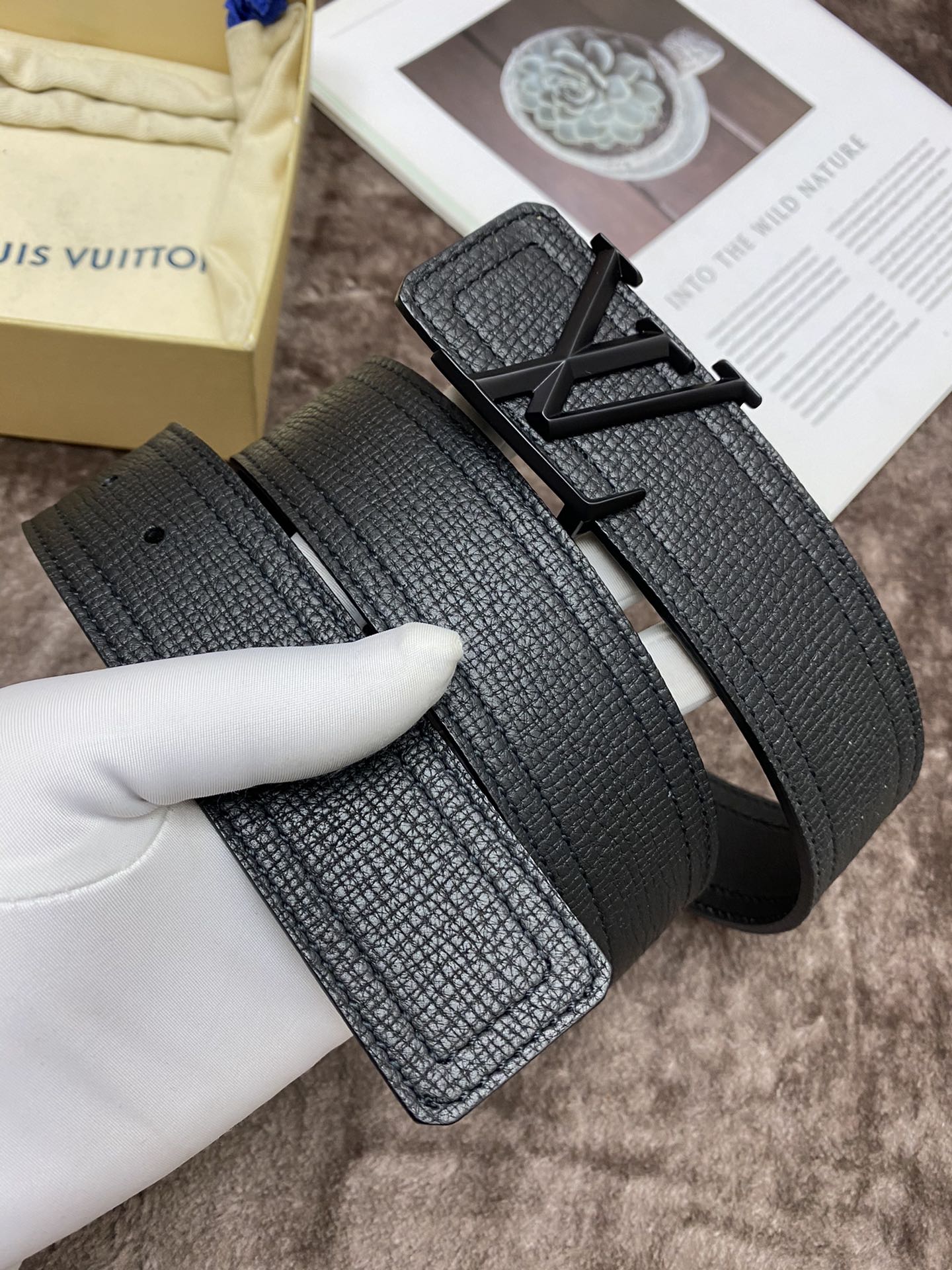 L*ouis V*uitton Belts Top Quality 40MM