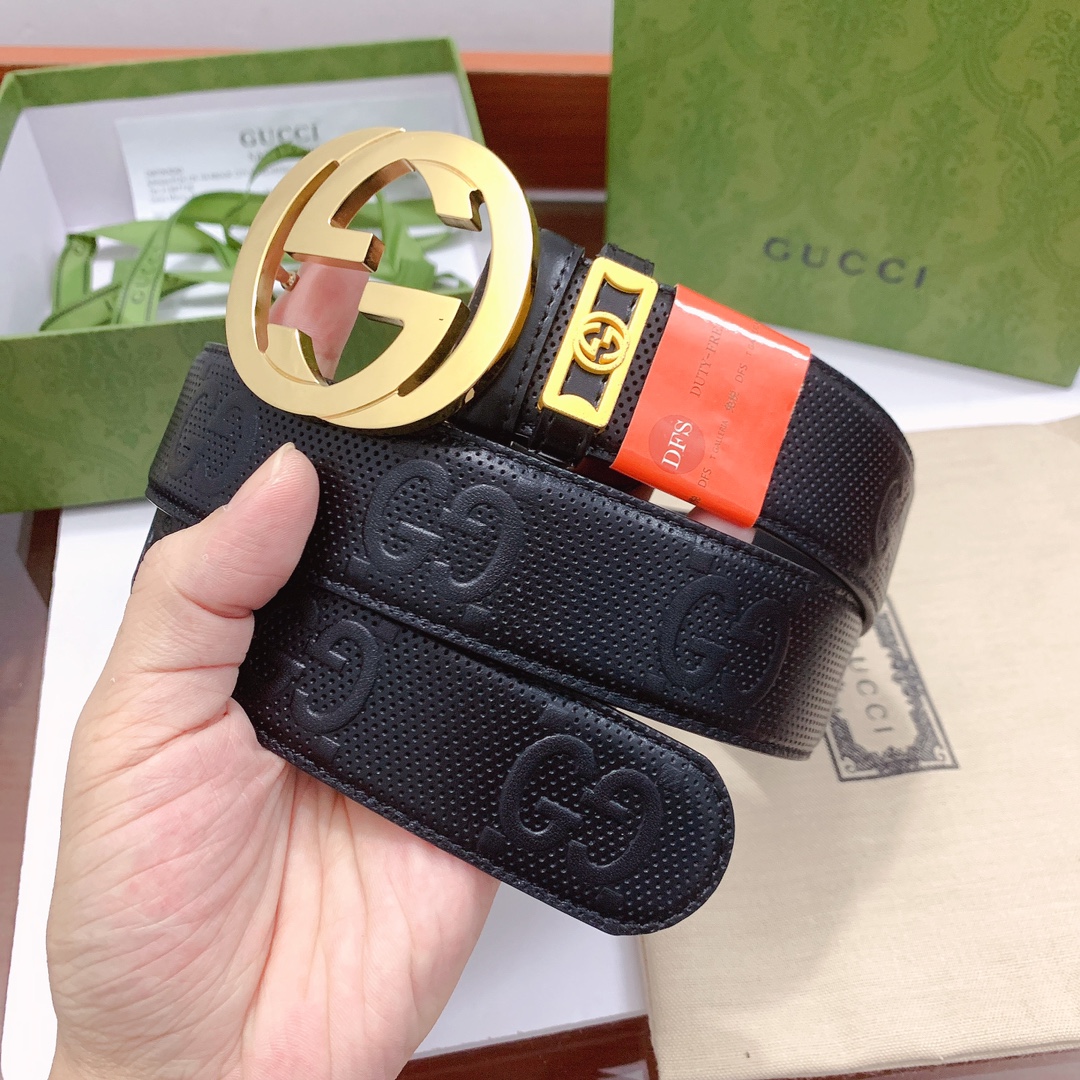 G*ucci Belts Top Quality 38MM