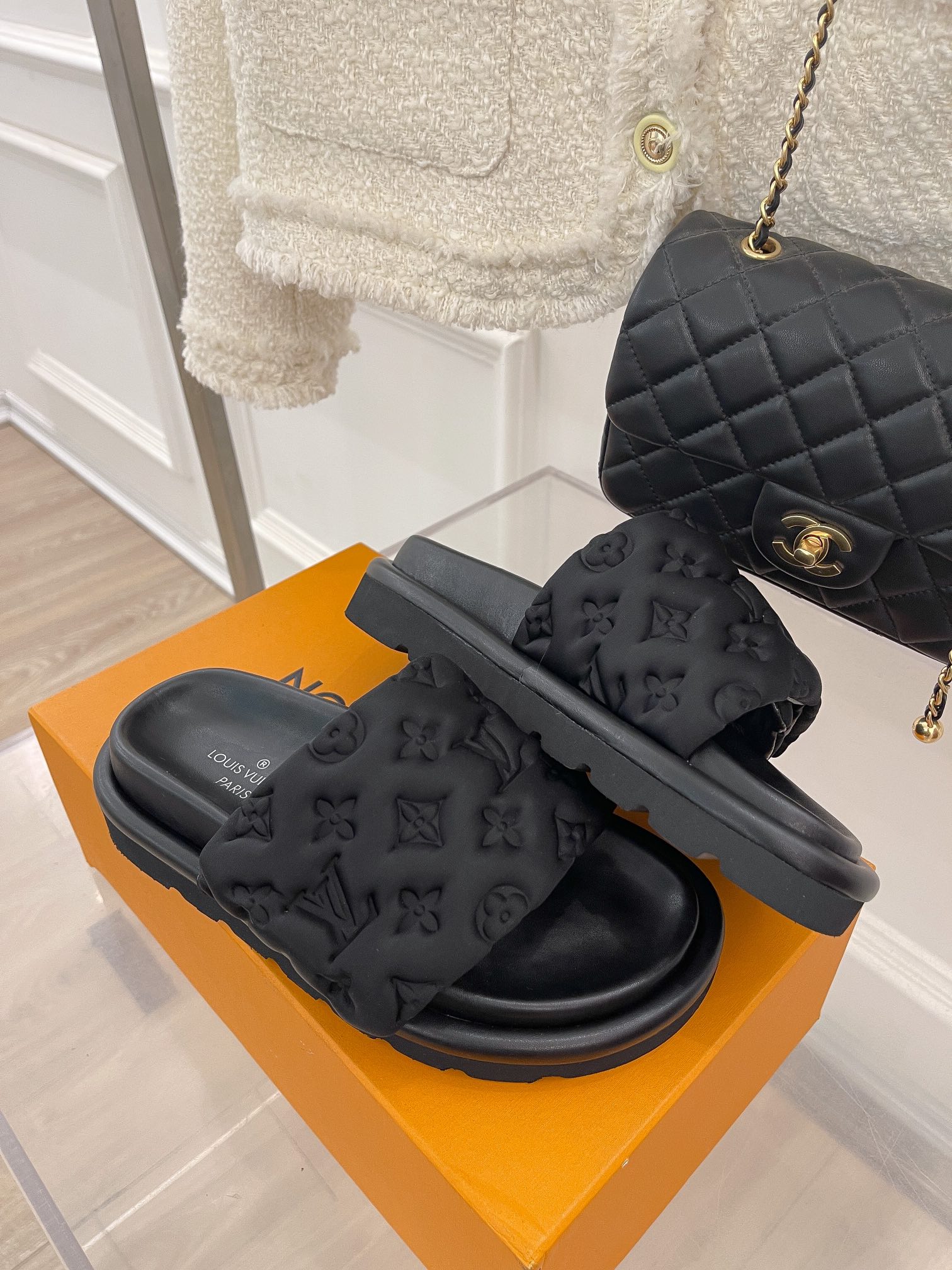 Men Women L*ouis V*uitton Top Sandals