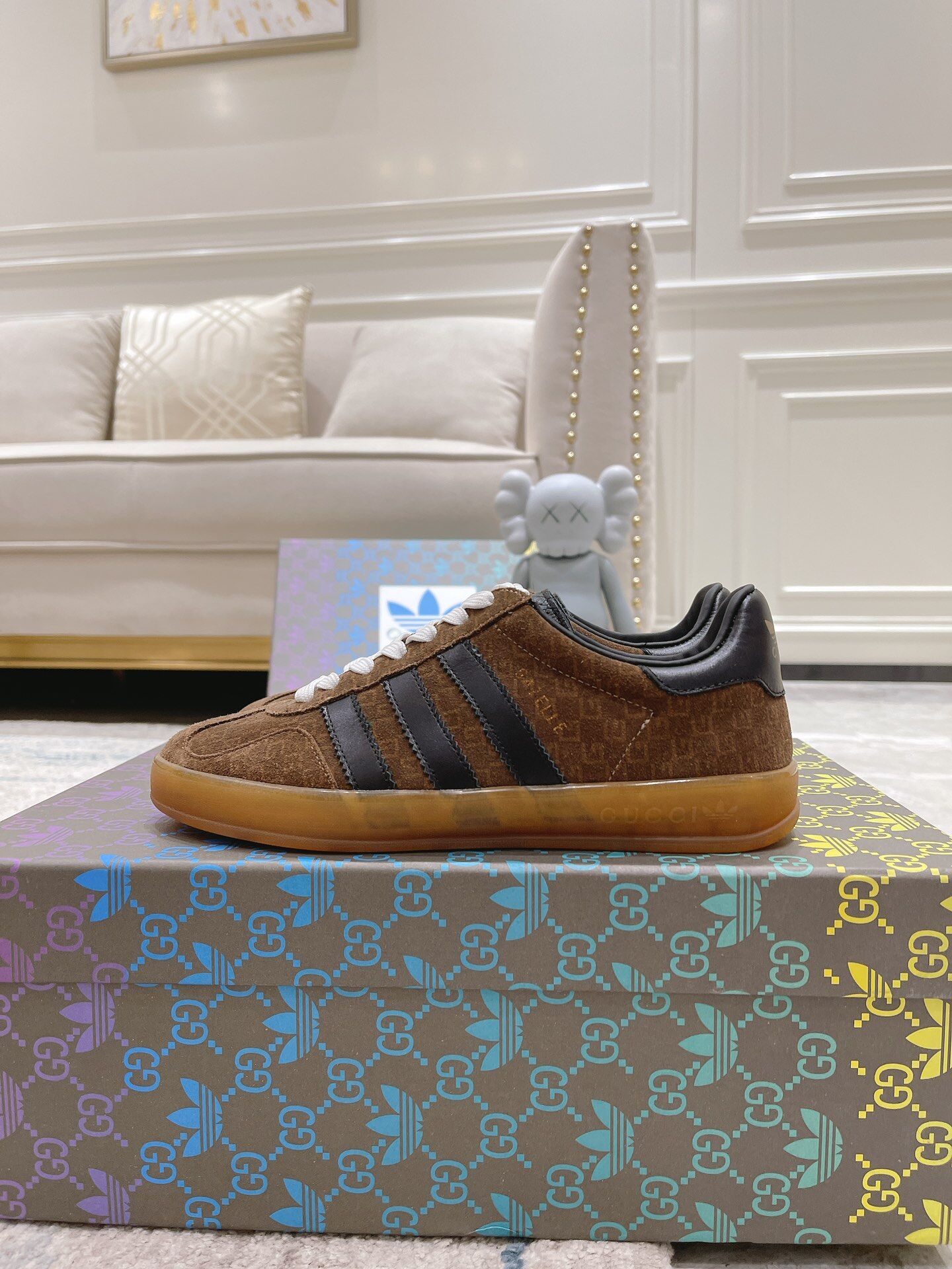 Men G*ucci A*didas Top Sneaker