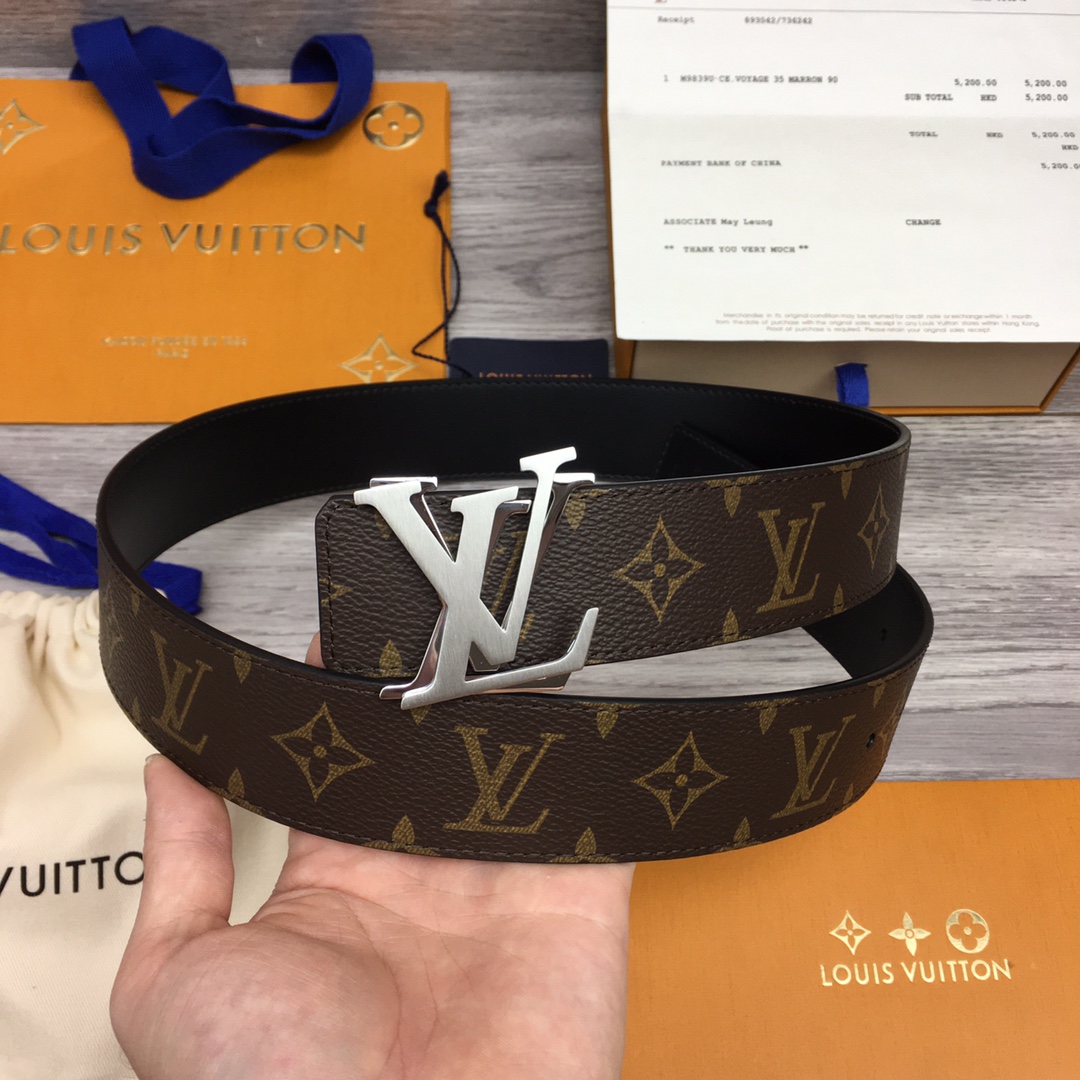 L*ouis V*uitton Belts Top Quality 40MM