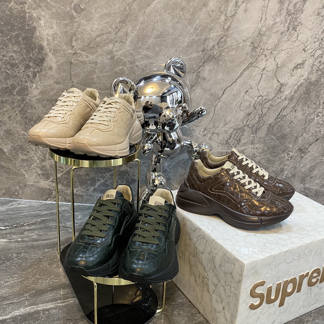 Men Women G*ucci Top Sneaker