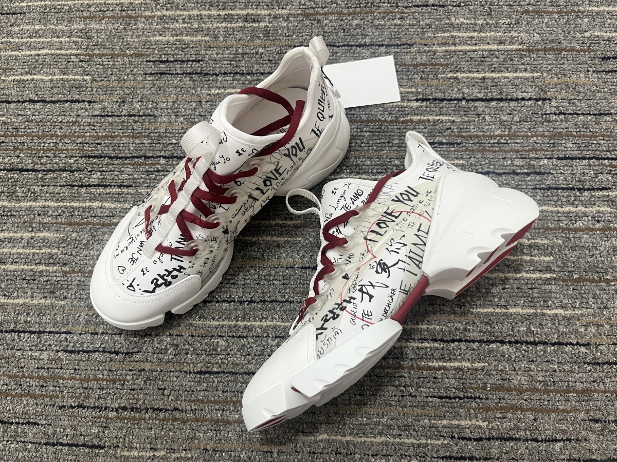 Men Women D*ior Top Sneakers