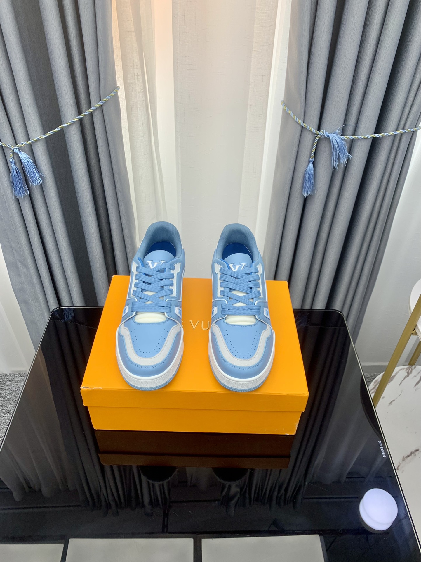 Men Women L*ouis V*uitton Top Sneakers