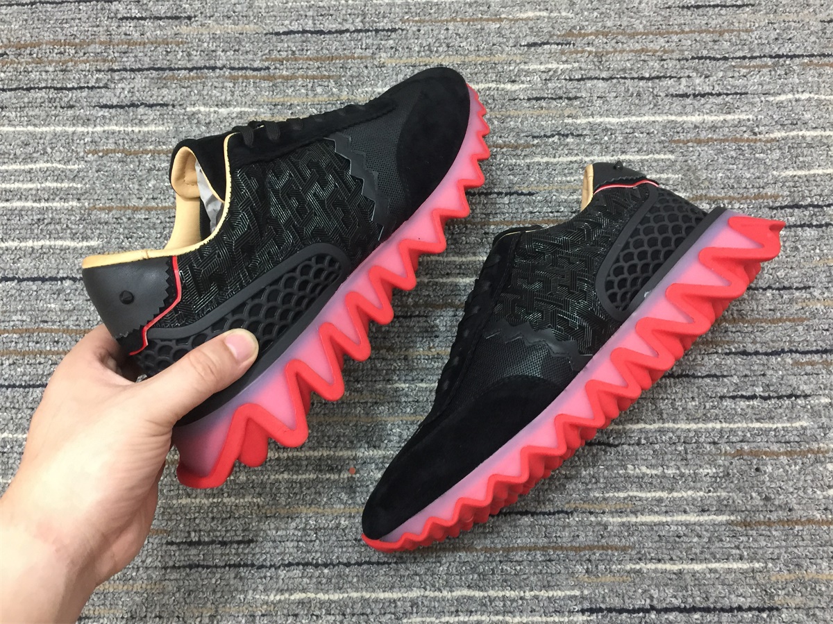 Men Women C*hristian L*ouboutin Aurelien Flat Top Sneakers