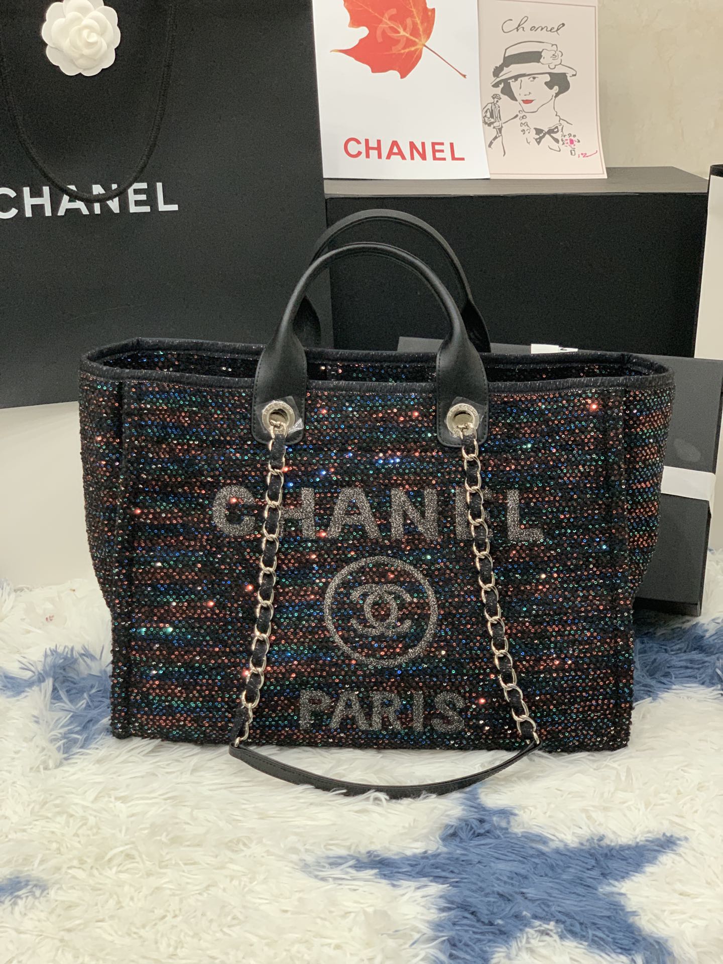 C*hanel Bag Top Quality 38*32*18cm