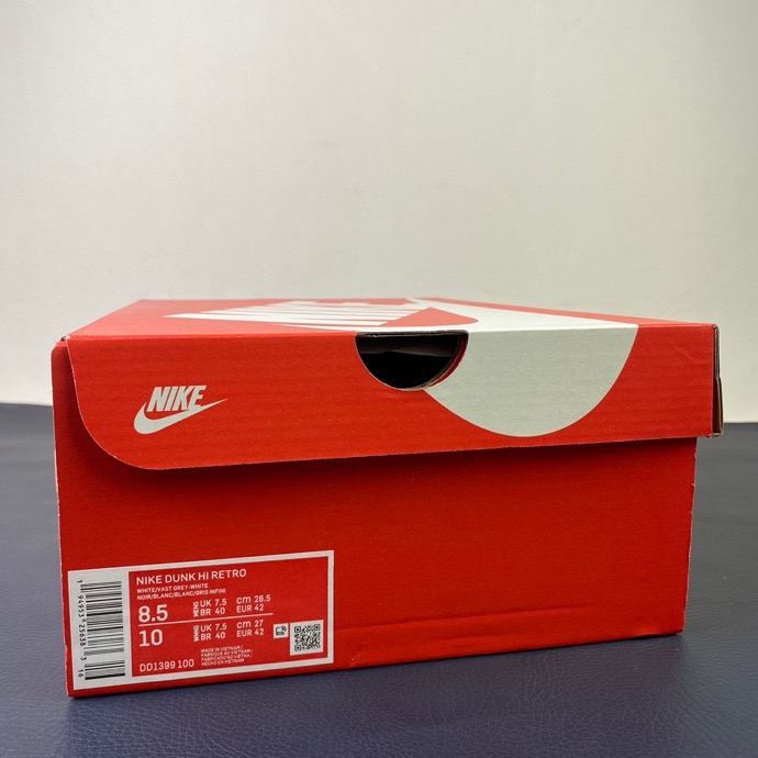 from Nike Dunk High “Vast Grey” DD1399-100