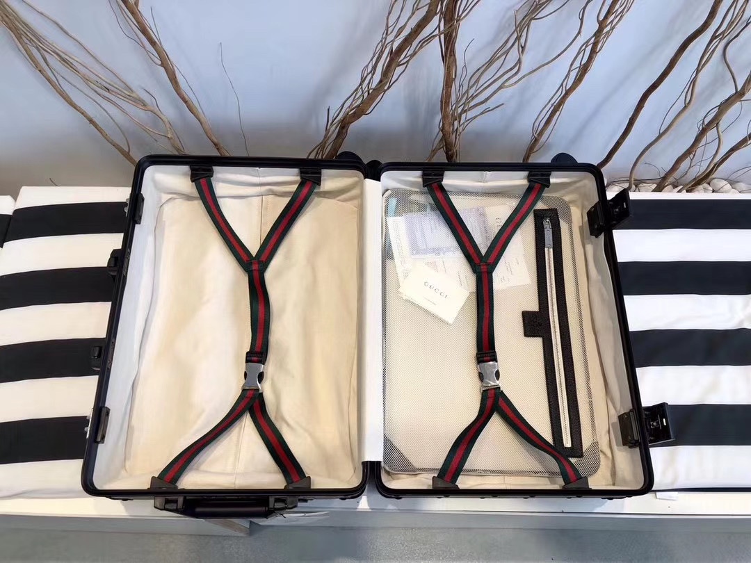 G*UCCI Luggage 20 inch suitcase 37*21*55CM （）