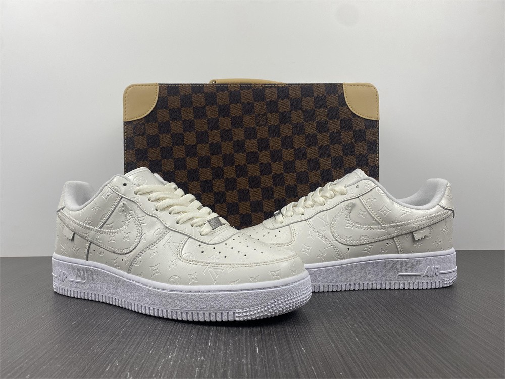 from Air Force 1 L*V Low Cream White Black