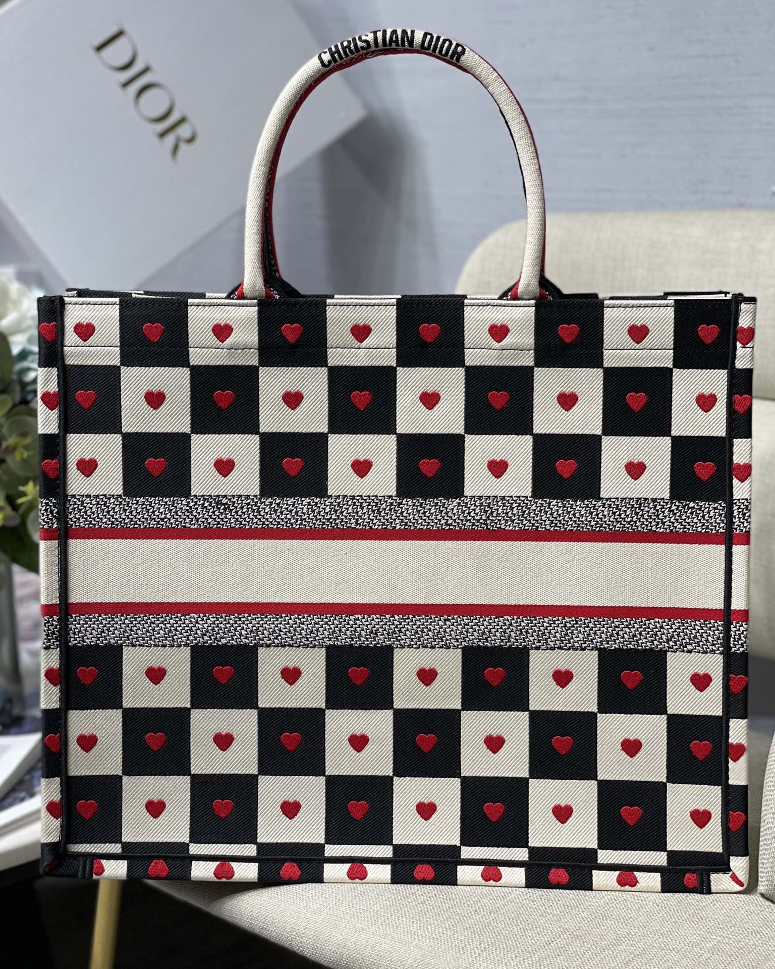 D*ior Bag Top Quality 41.5*38*18CM