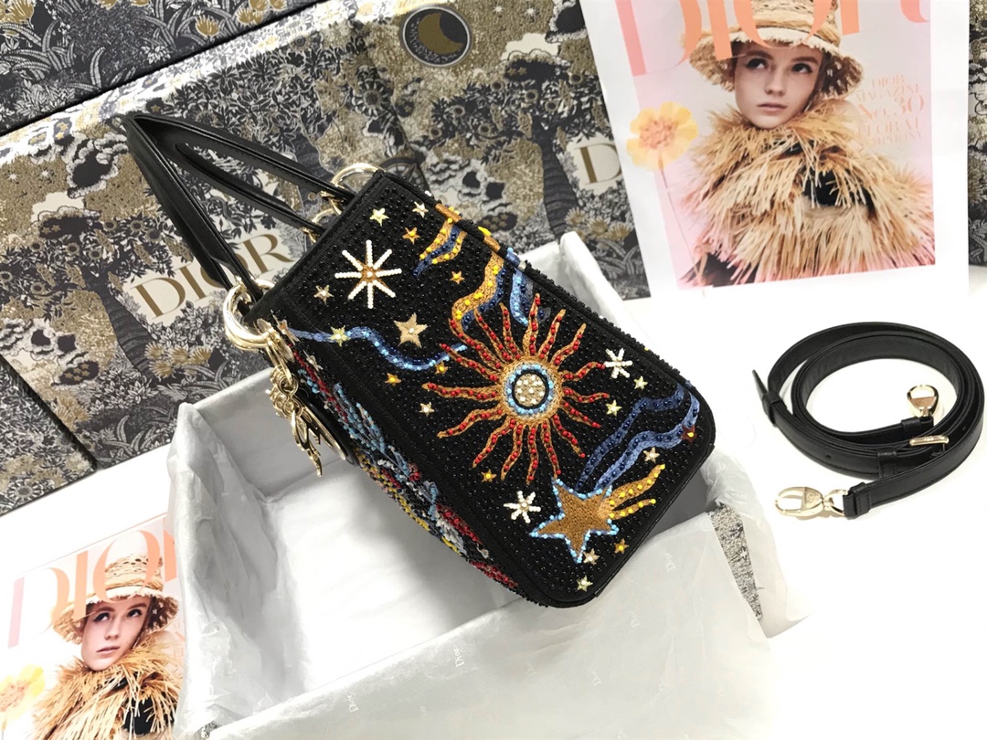 D*ior Top Bag 24*20*11cm