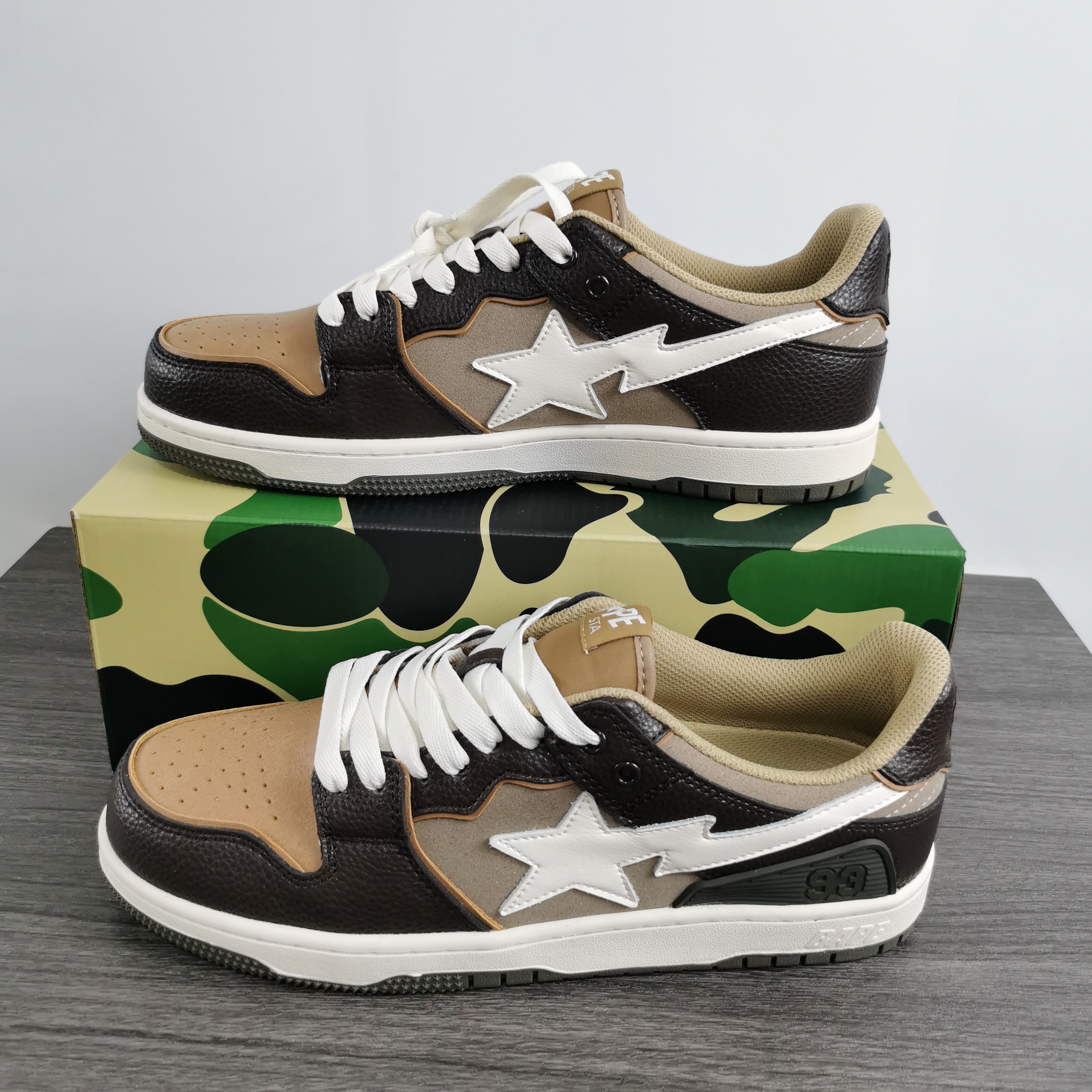 Men Women B*ape Top Sneaker