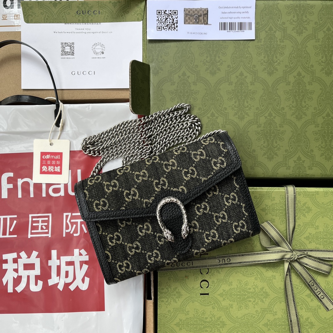 G*ucci Bag Top Quality 20*4*14CM