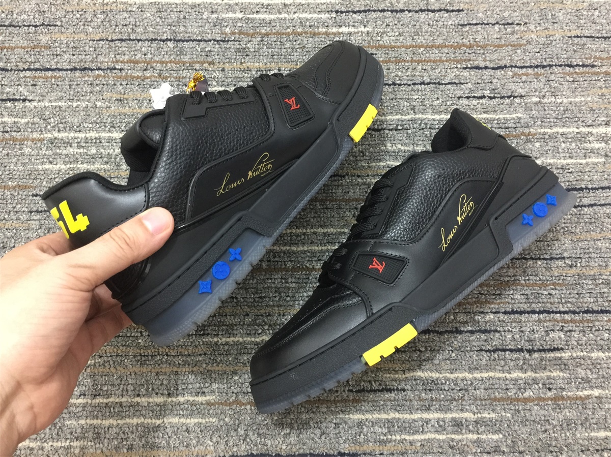 Men L*ouis V*uitton Top Sneakers