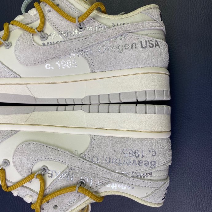 from O*ff-W*hite x Nike Dunk Low
