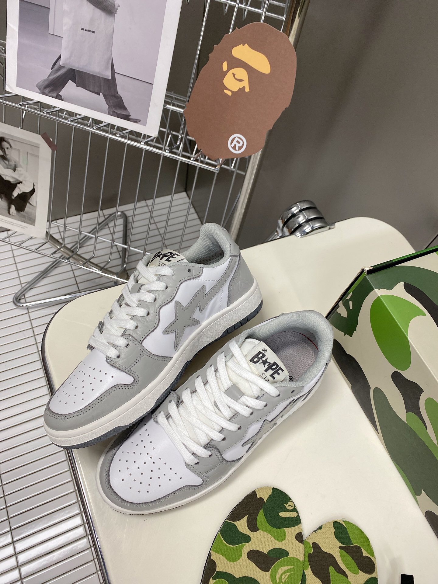 Men Women B*ape Top Sneaker