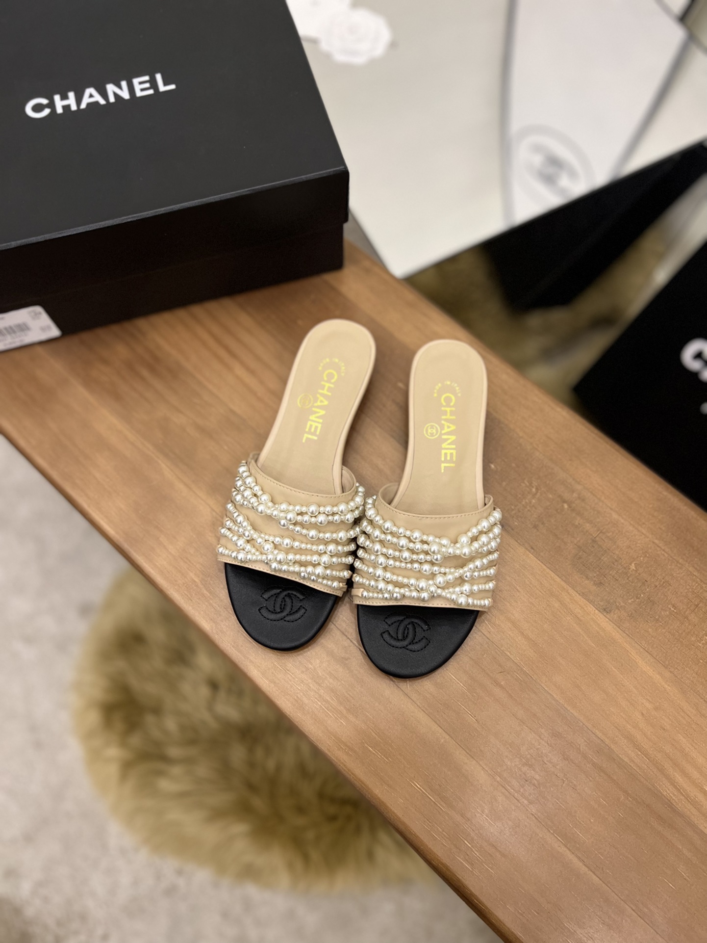 Women C*hanel Top Sandals