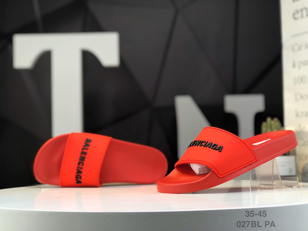 Men Women B*lenciaga Top Sandals