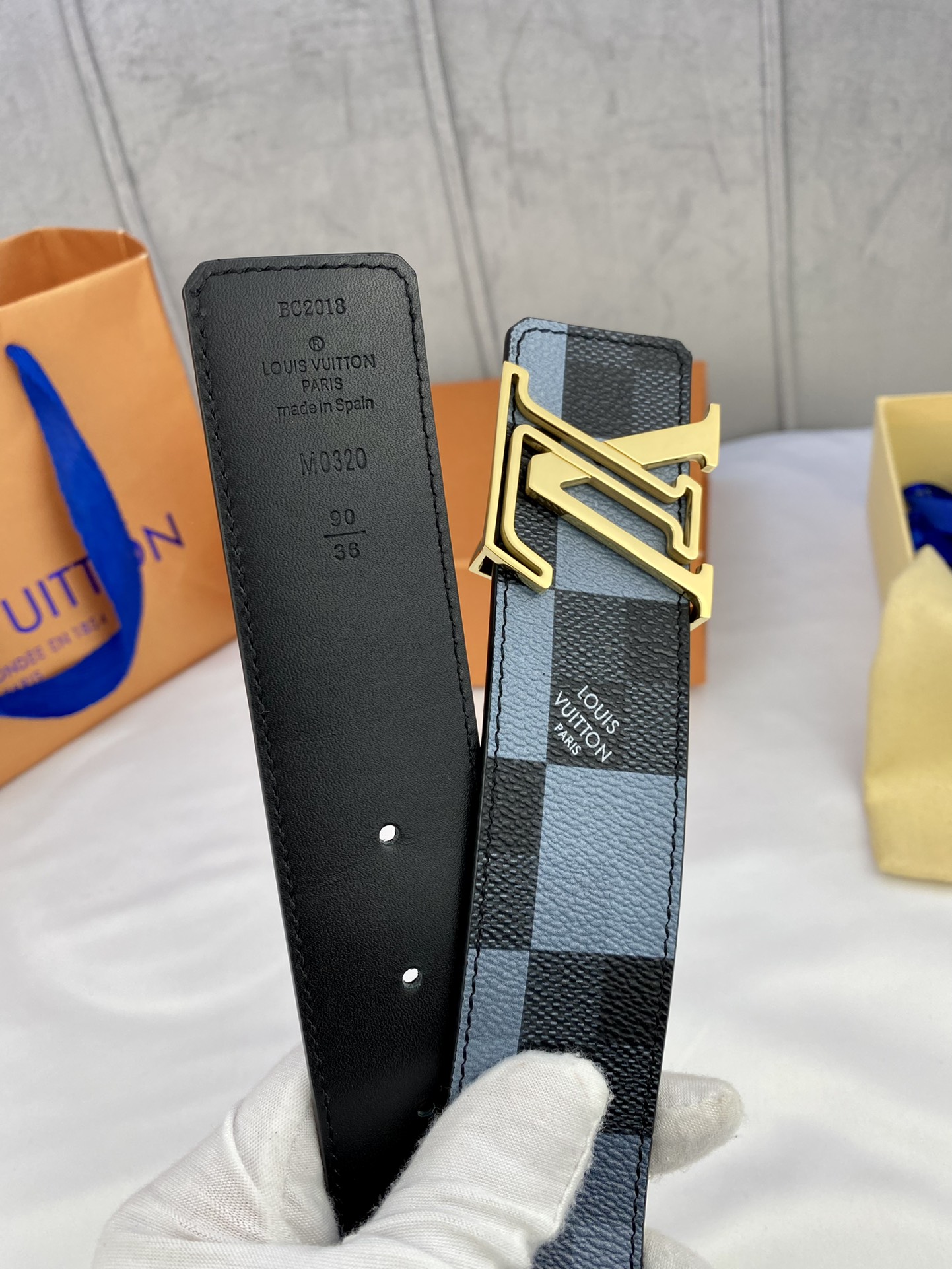 L*ouis V*uitton Belts Top Version 40MM