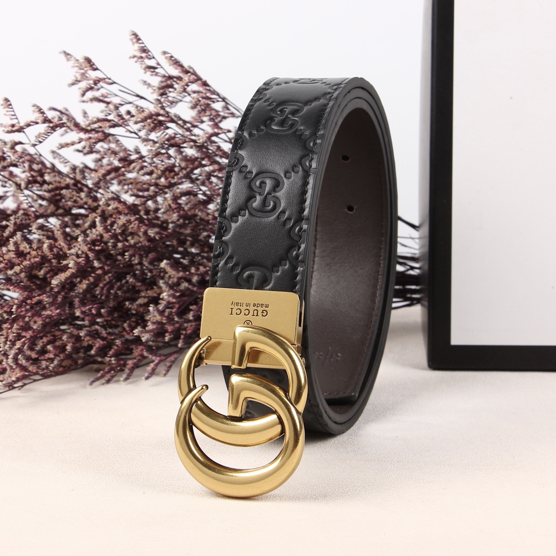 G*ucci Belts Top Version 35MM