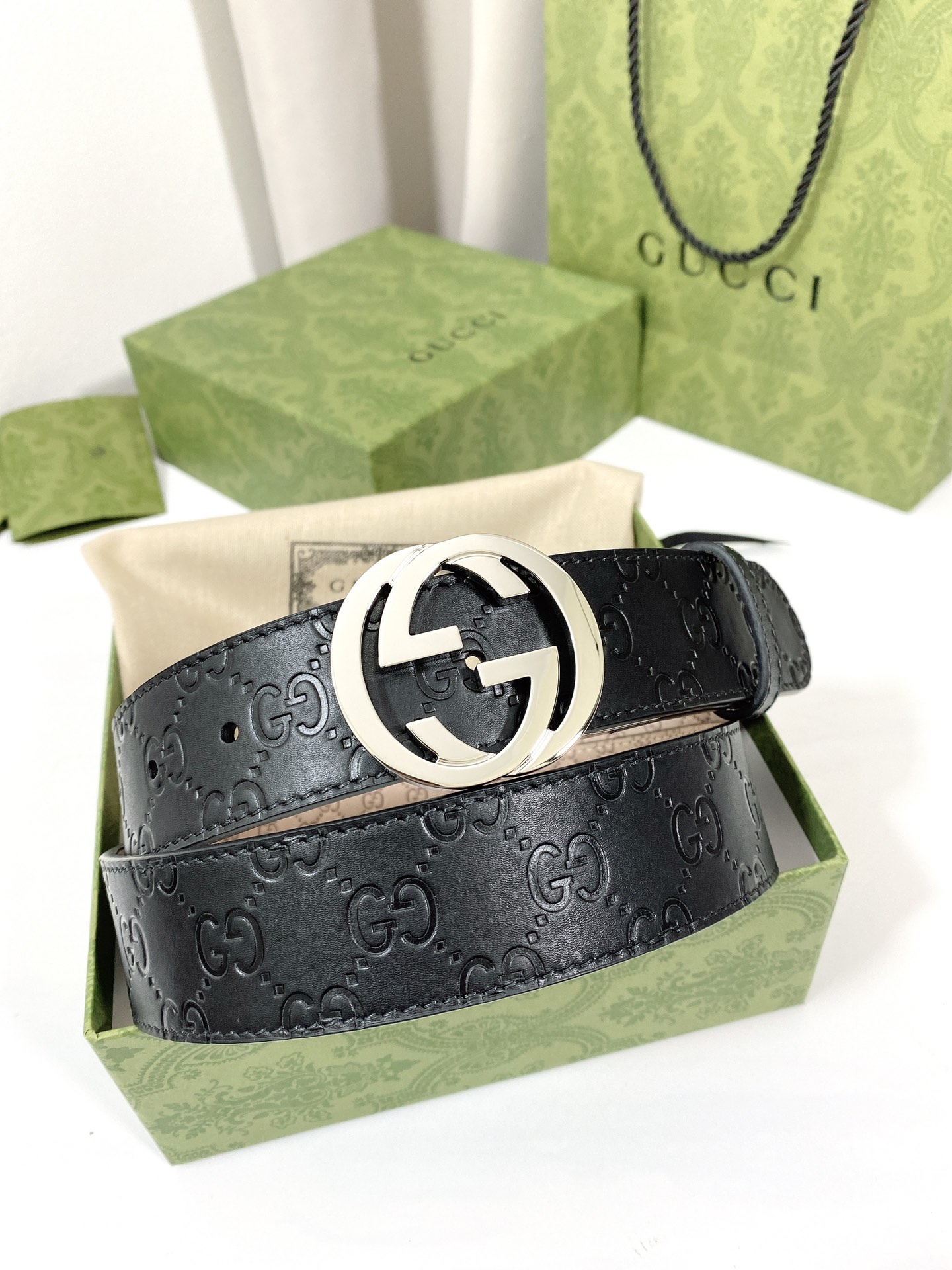 G*ucci Belts Top Quality 38MM