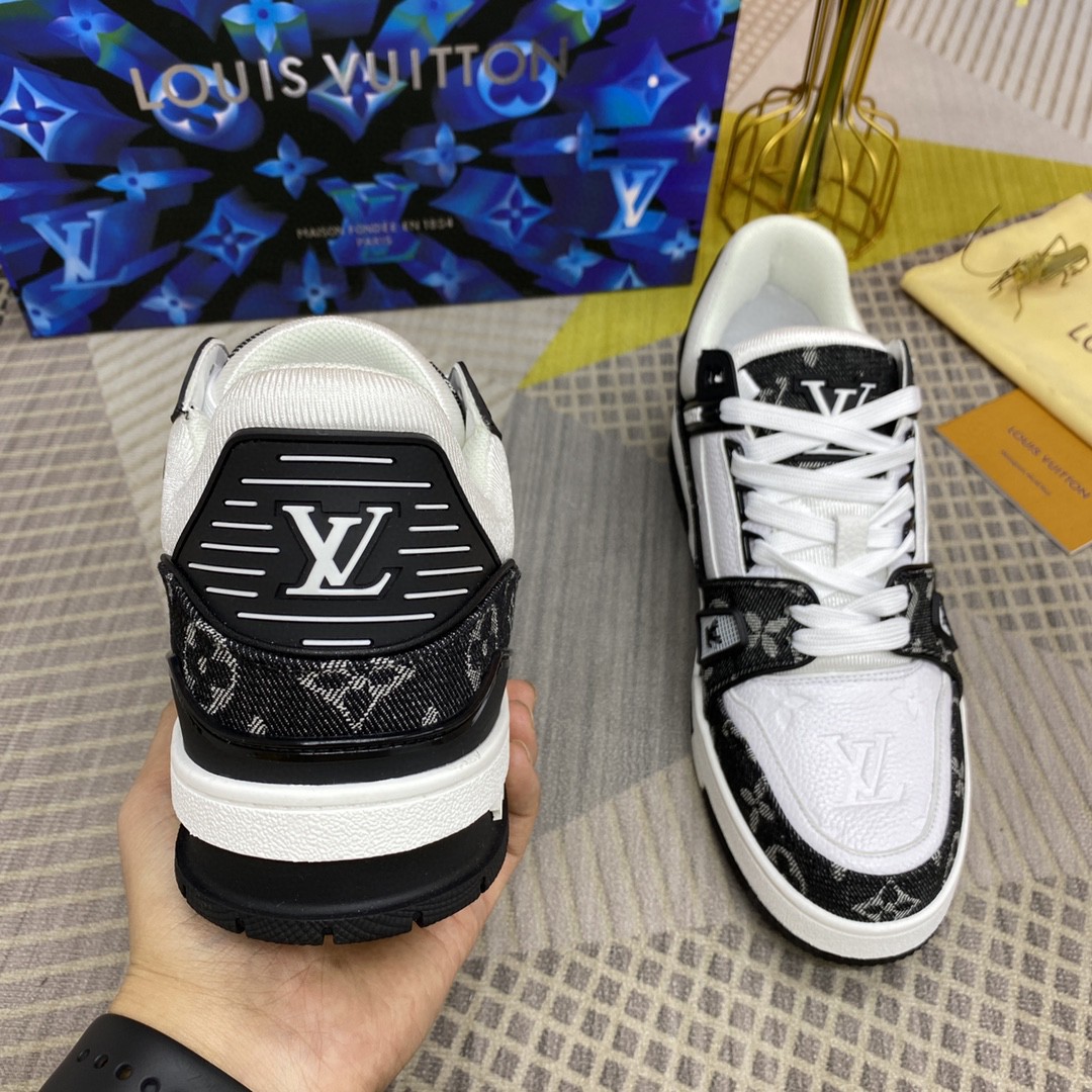 Men L*ouis V*uitton Top Sneakers