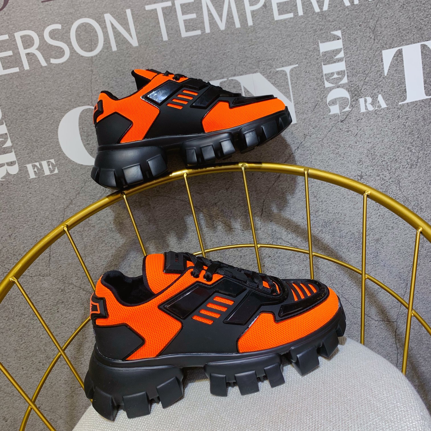 Men Women P*rada Top Sneaker